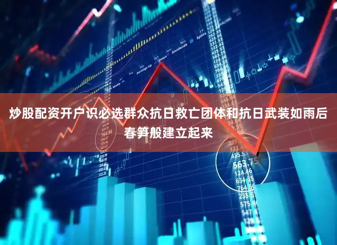 炒股配资开户识必选群众抗日救亡团体和抗日武装如雨后春笋般建立起来